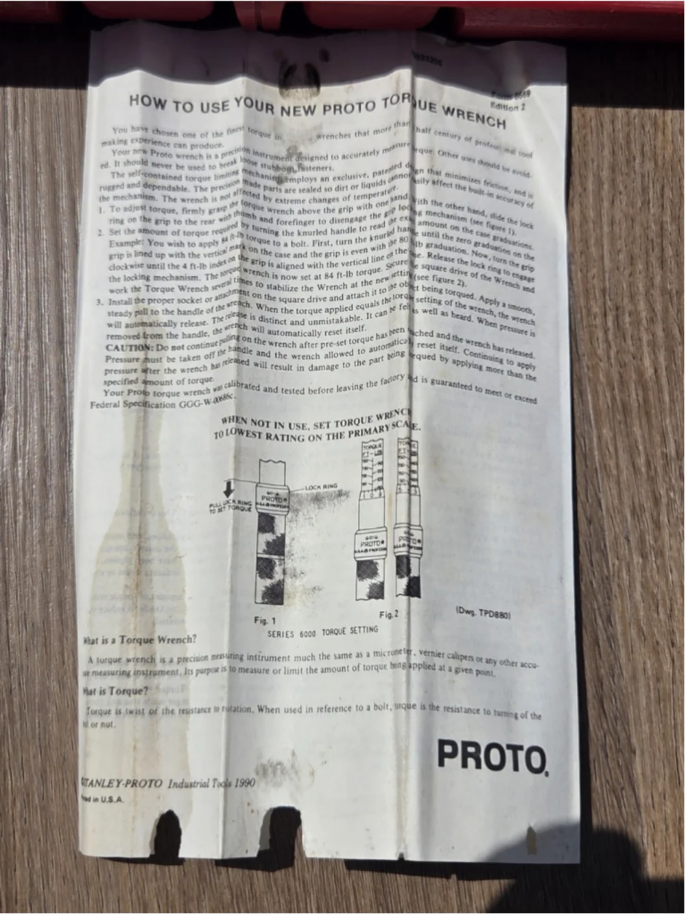 Proto 6064A 3/8
